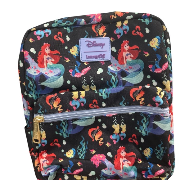 Loungefly Disney Little Mermaid mini Backpack - Picture 2 of 6